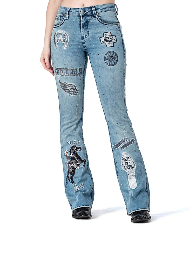 JEANS VIOLET